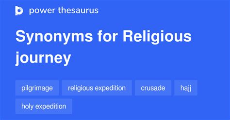 journey synonym|religious journey synonym.